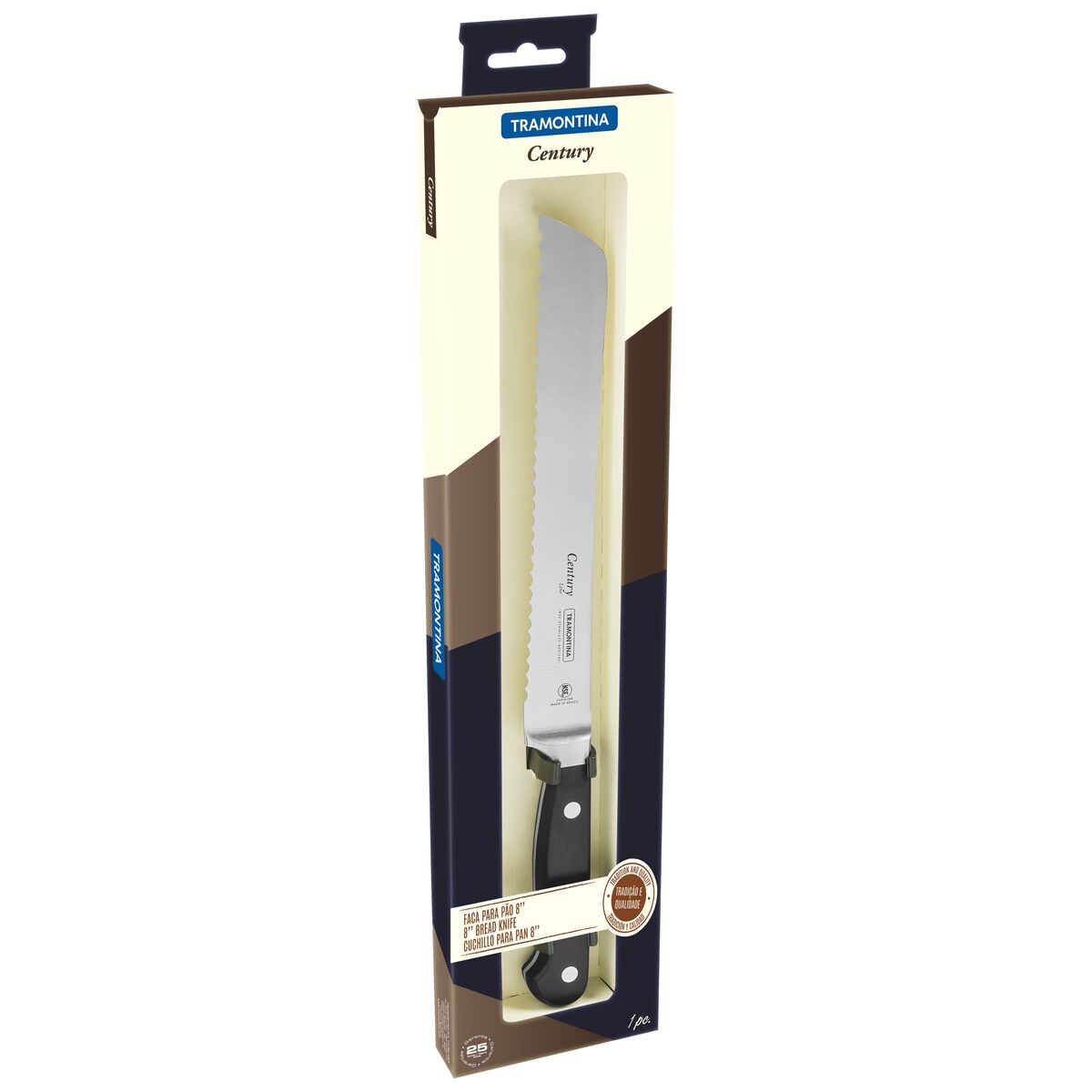Tramontina century bread knife 8"